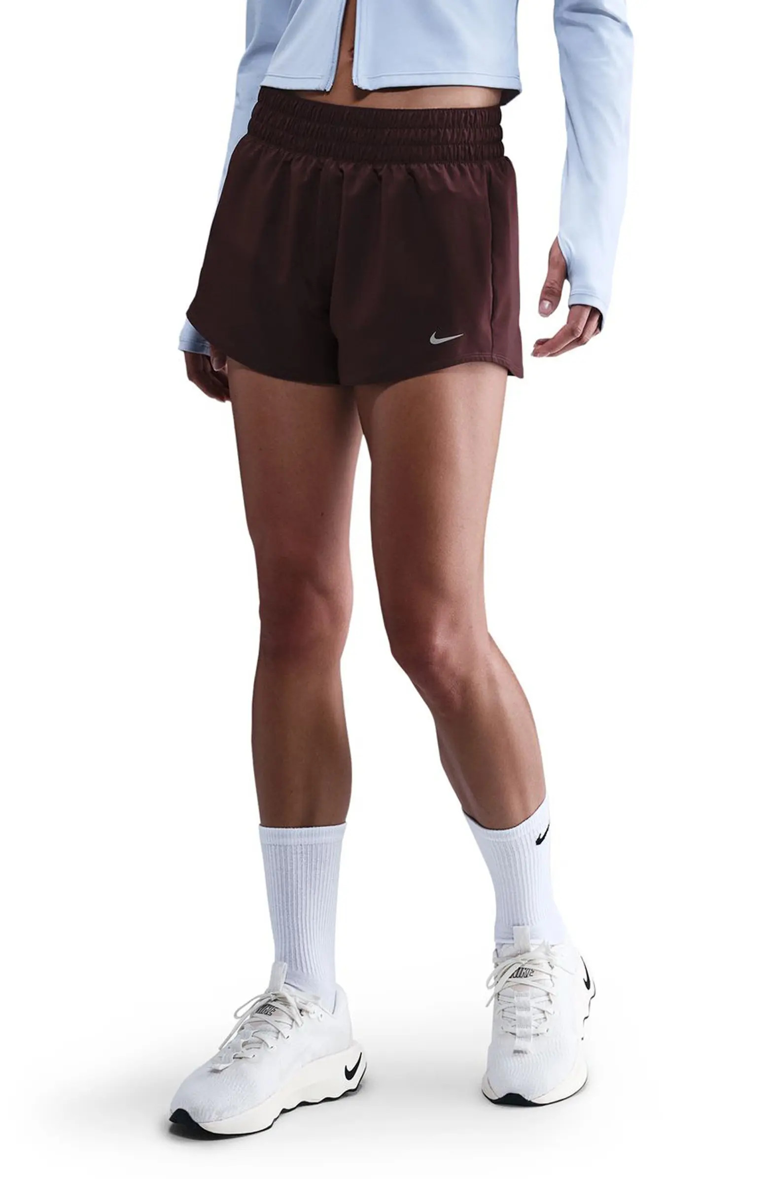 Nike Dri-FIT Mid-Rise 3-Inch Brief-Lined Shorts | Nordstrom | Nordstrom