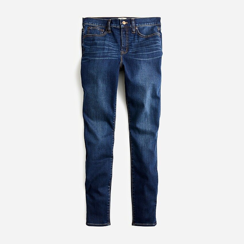 9" high-rise toothpick  jean in Point Lake wash | J.Crew US