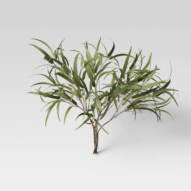 24" Preserved Willow Eucalyptus Stem Green - Threshold™ | Target