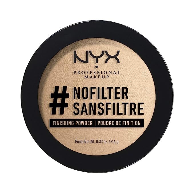 Amazon.com: NYX PROFESSIONAL MAKEUP #NoFilter Finishing Powder, Pressed Setting Powder - Medium O... | Amazon (US)