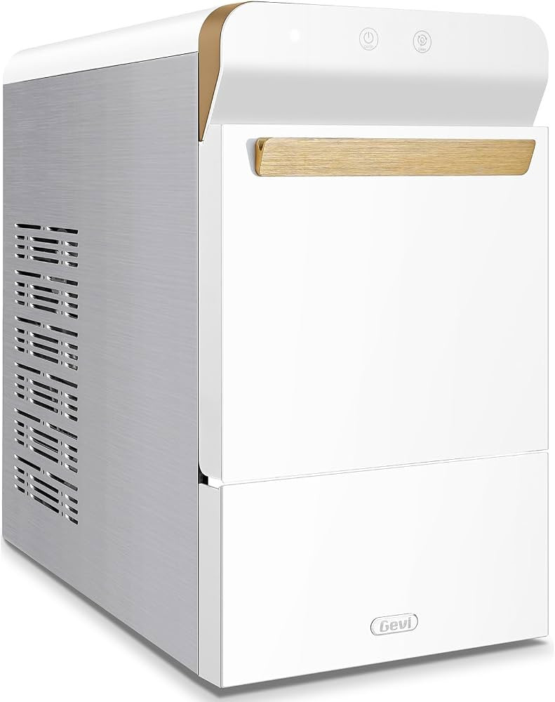 Gevi Household V2.0 Quiet Countertop Nugget Ice Maker, Self-Cleaning Chewable Pellet Ice Machine,... | Amazon (US)