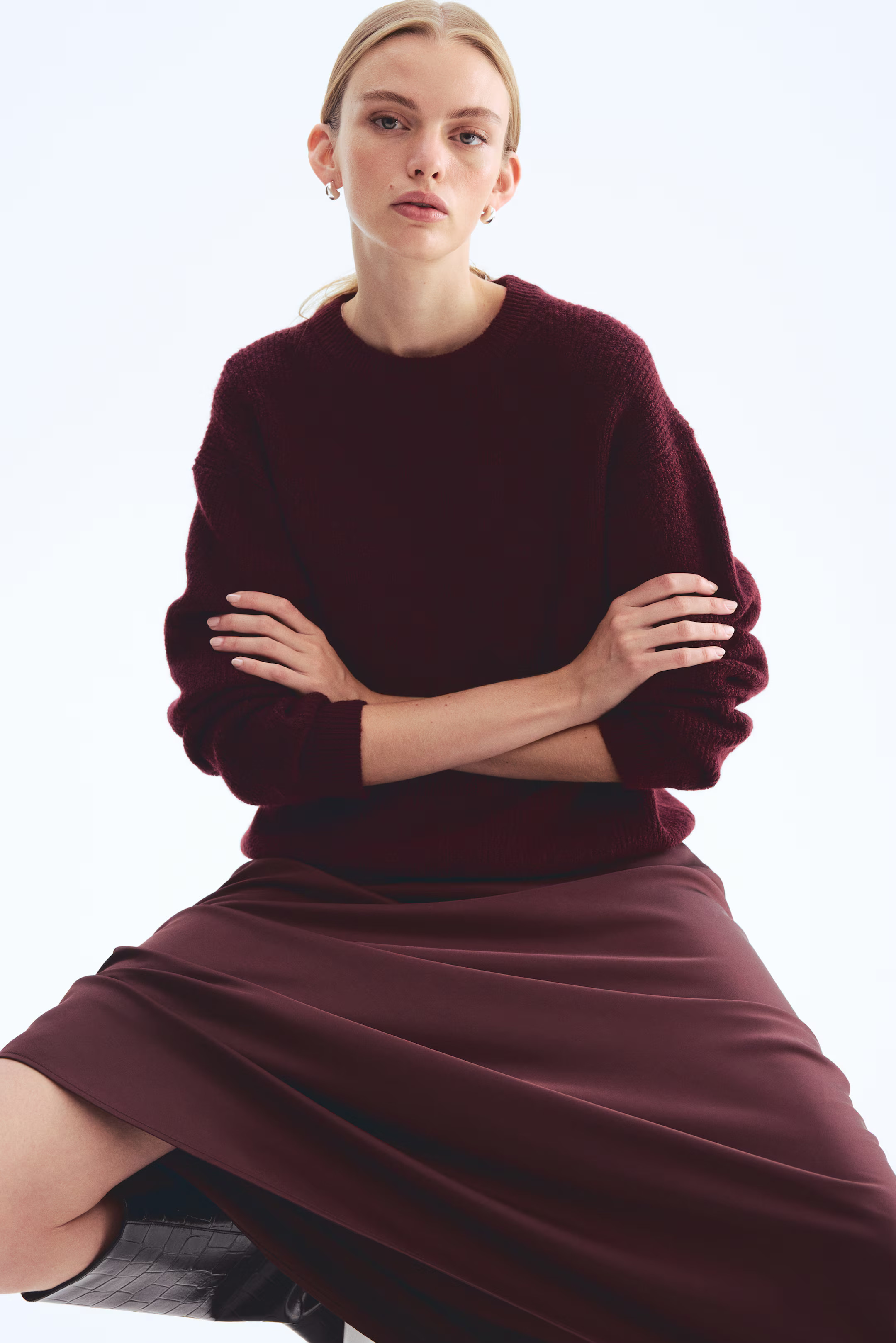 Rib-Knit Sweater | H&M (US + CA)