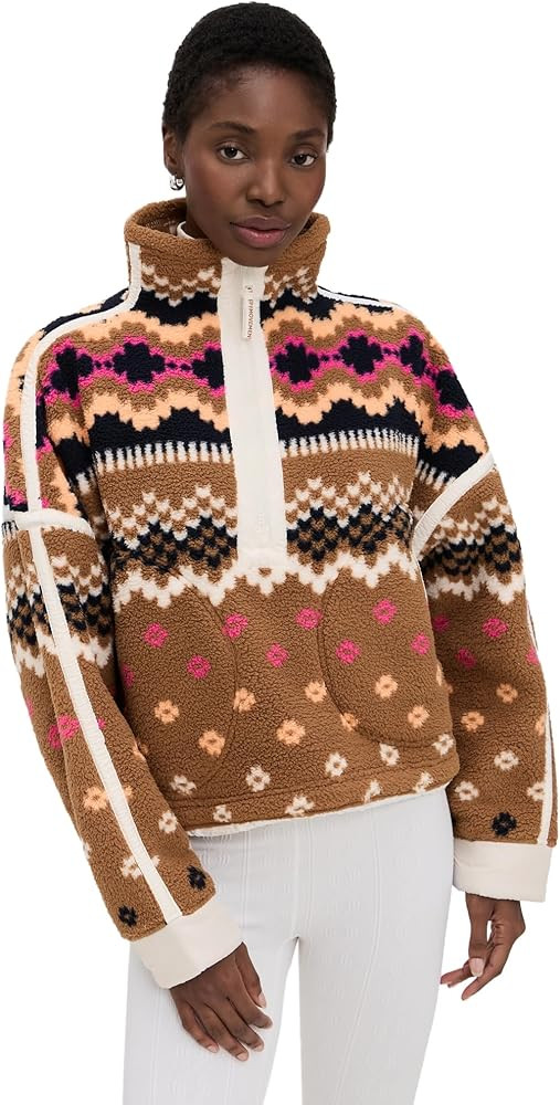 Free People Women's Printed Mountain High 1/2 Zip Pullover | Amazon (US)