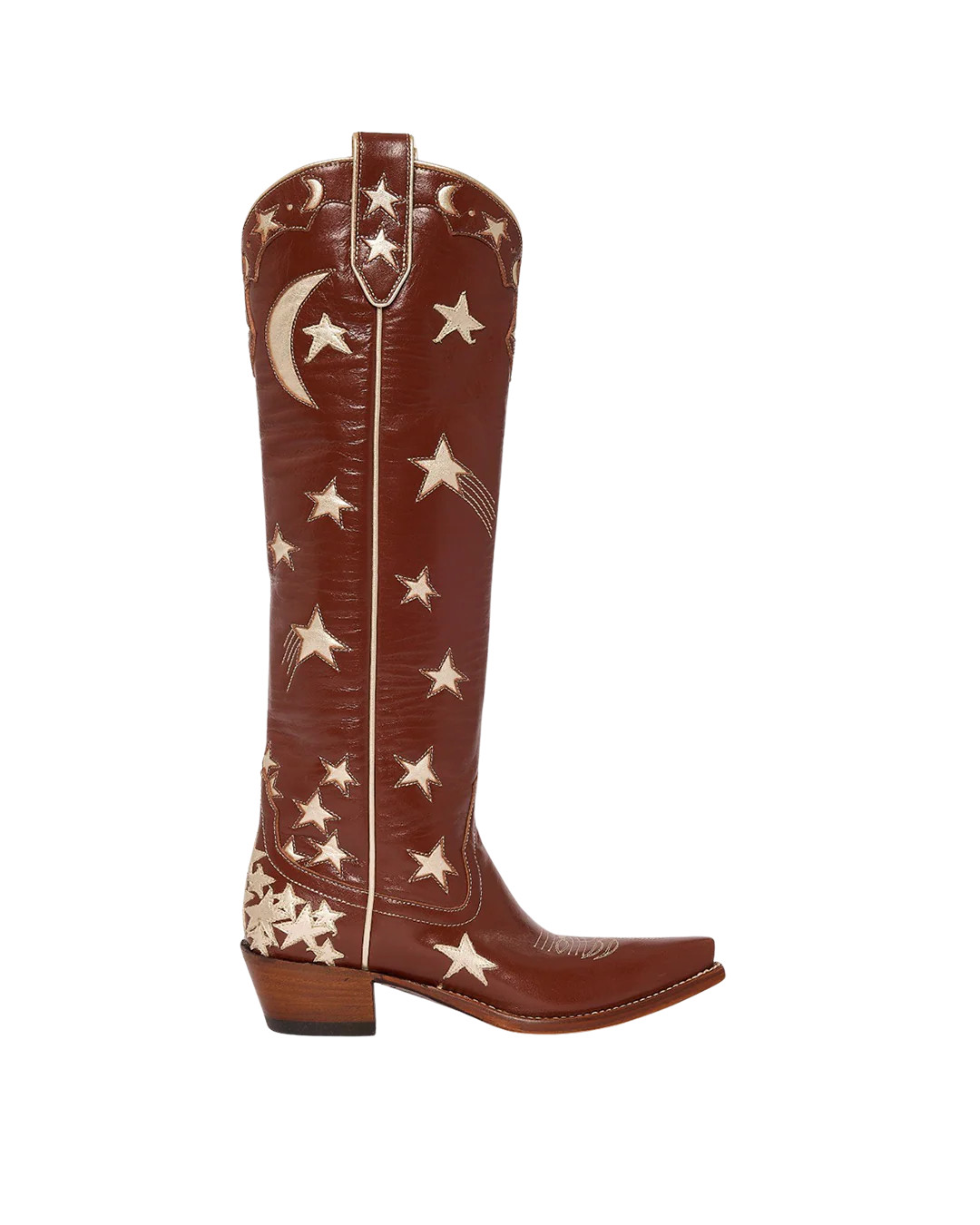 Margretta Caramel | Luxury Fashion Women's Cowboy Boots | Miron Crosby | Miron Crosby