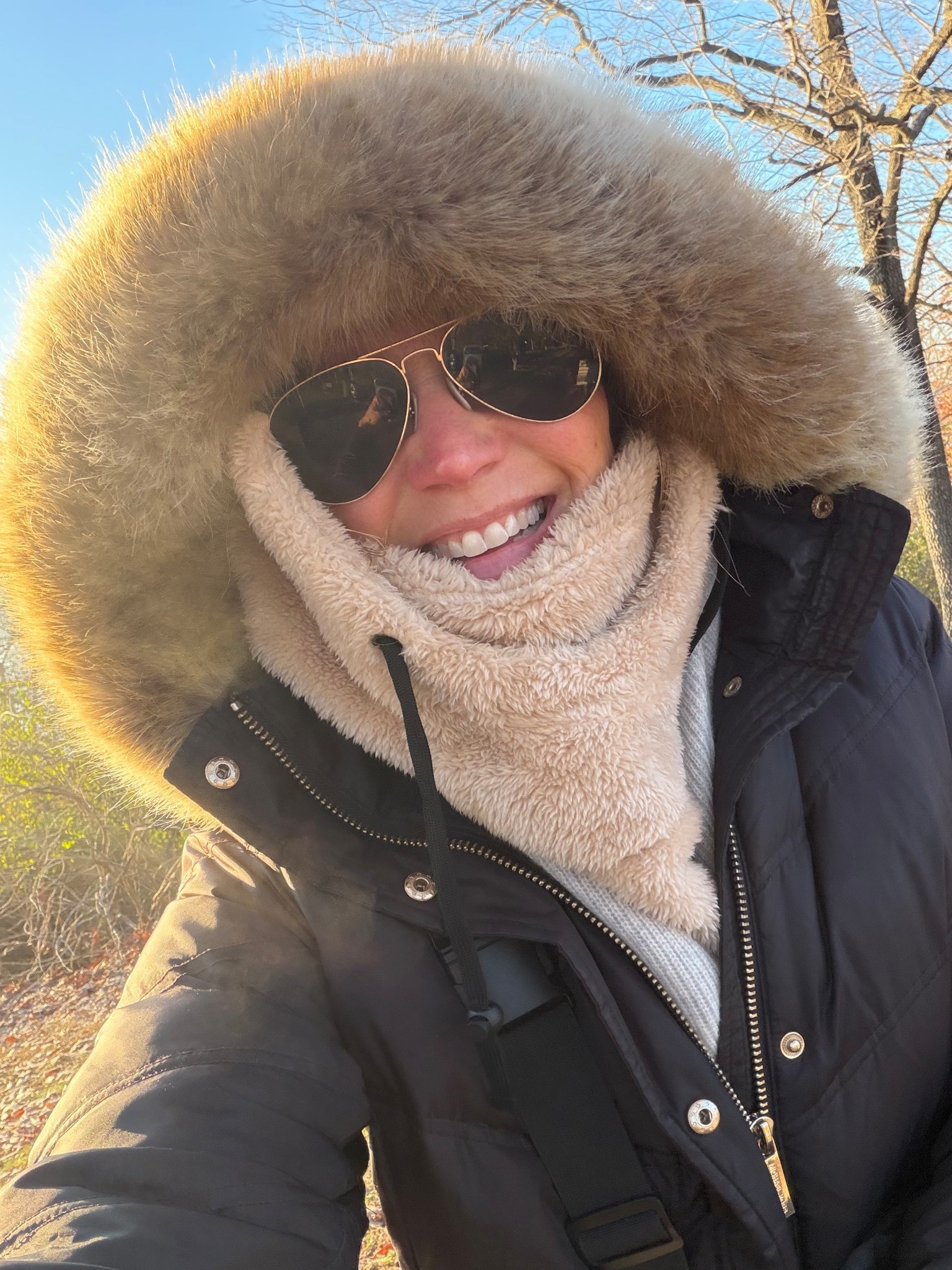 Not the most attractive look but this hat/scarf combo will keep you warm on those cold days/nights of winter ❄️ 🥶

Coat is older so I can’t link it

#LTKSeasonal #LTKActive #LTKFindsUnder50