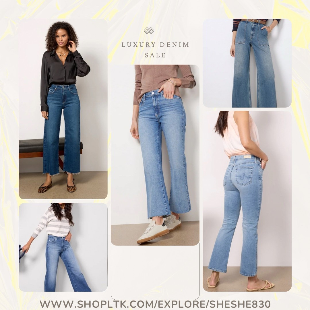 Now is your chance to grab some high end denim at discount deals.
Pistola, Mother , AG, Citizens of humanity and many other high end denim brands can be s gagged right now for huge savings!

#LTKStyleTip #LTKSaleAlert #LTKSummerEdit