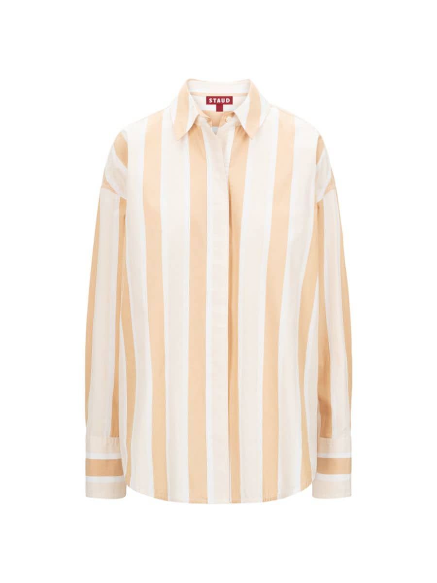 Colton Striped Button-Up Shirt | Saks Fifth Avenue