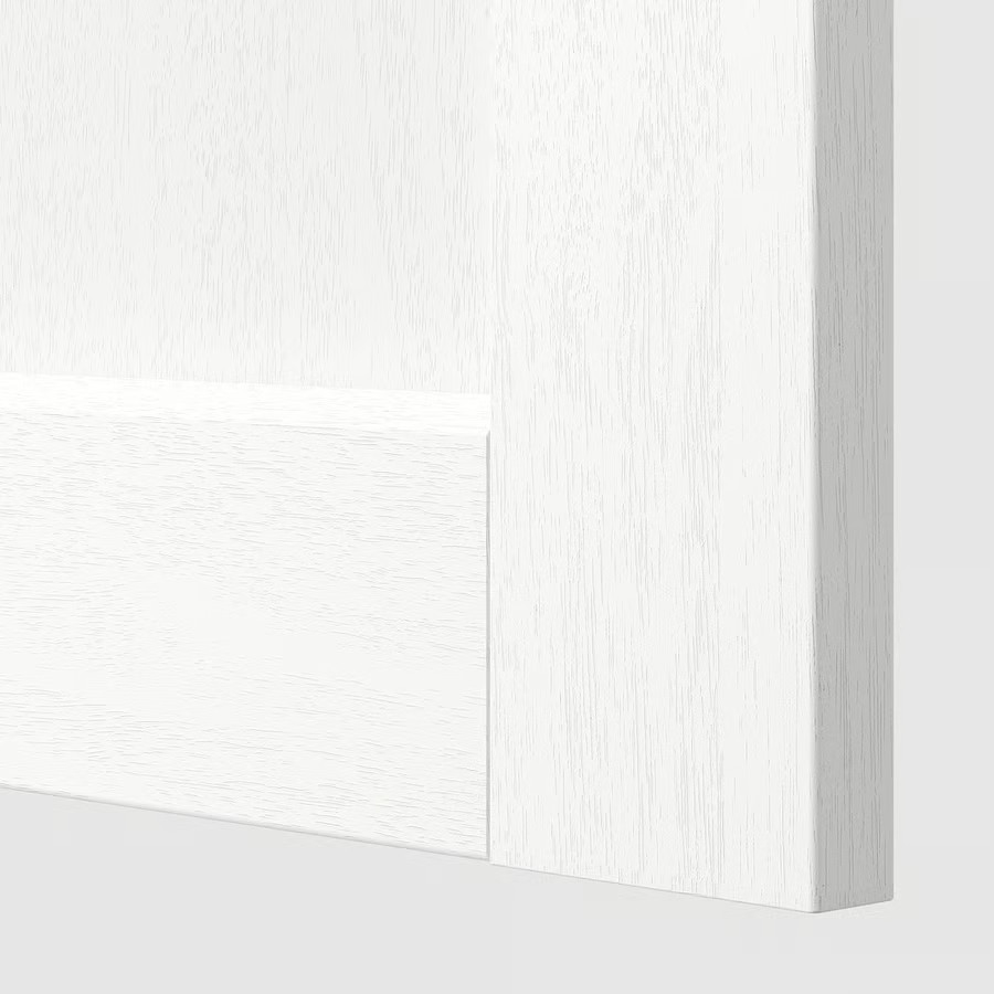Base cabinet w 2 doors/2 drawers, white Enköping/white wood effect, 30x24x30 " | IKEA US