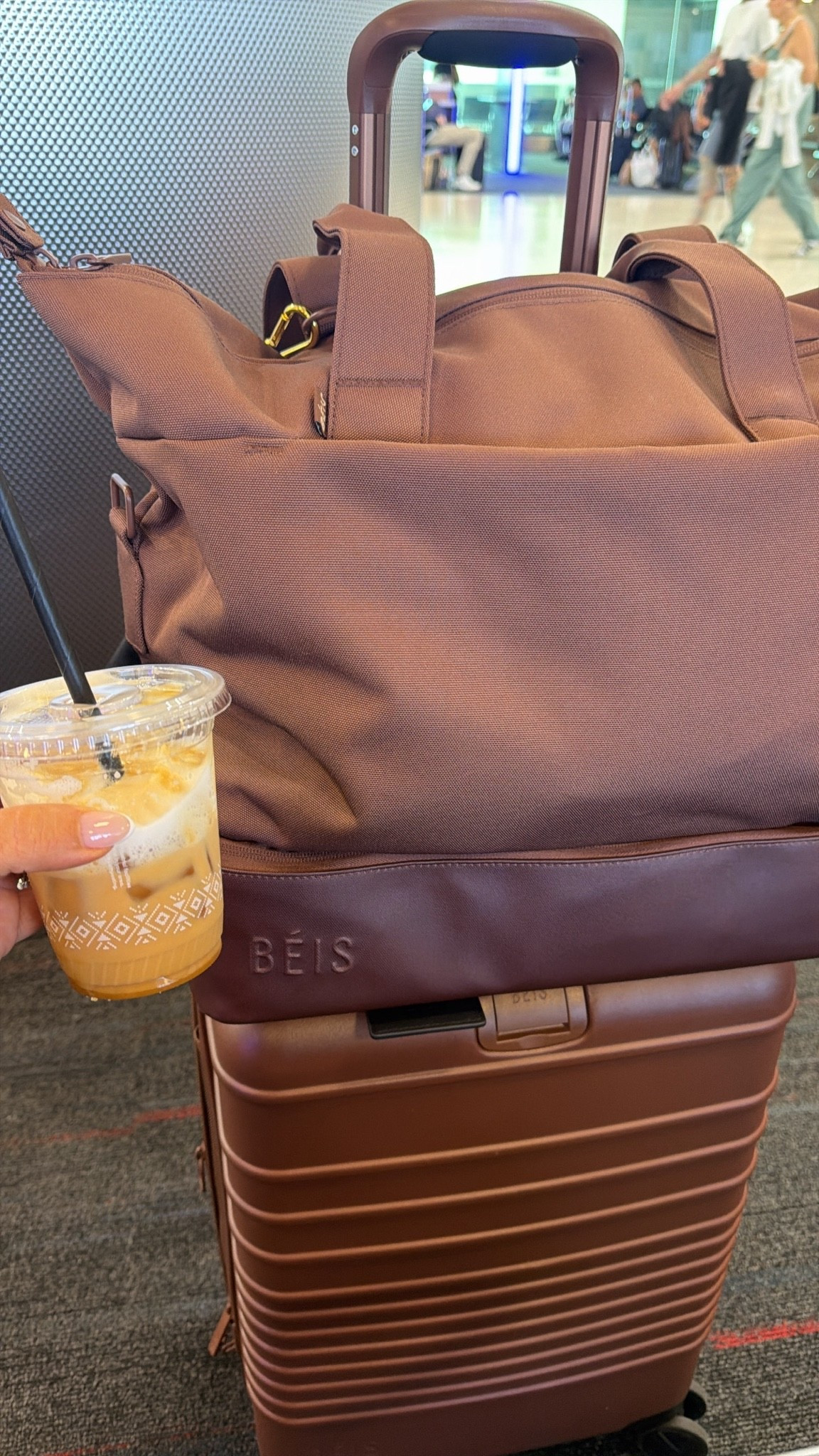 My favorite combo Beis carry-on plus mini weekender!

#LTKTravel #LTKHome #LTKOver40
