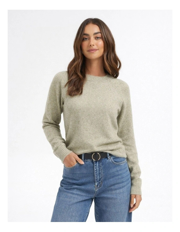 Vero ModaDoffy Long Sleeve Knit in Mermaid | Myer