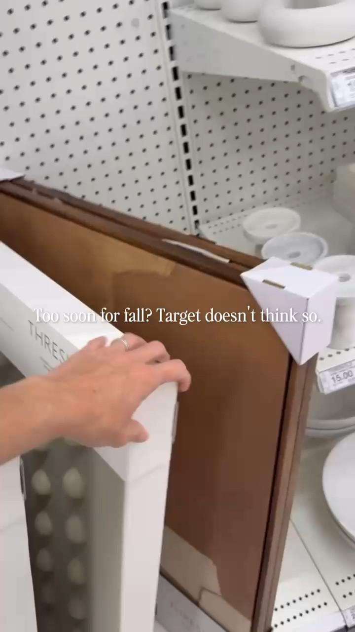 🍂Target has officially entered fall mode🍁

Here are a few pieces that caught my eye on my latest trip. Which one is your favorite? 🤎

#LTKHome #LTKSeasonal #LTKvlog