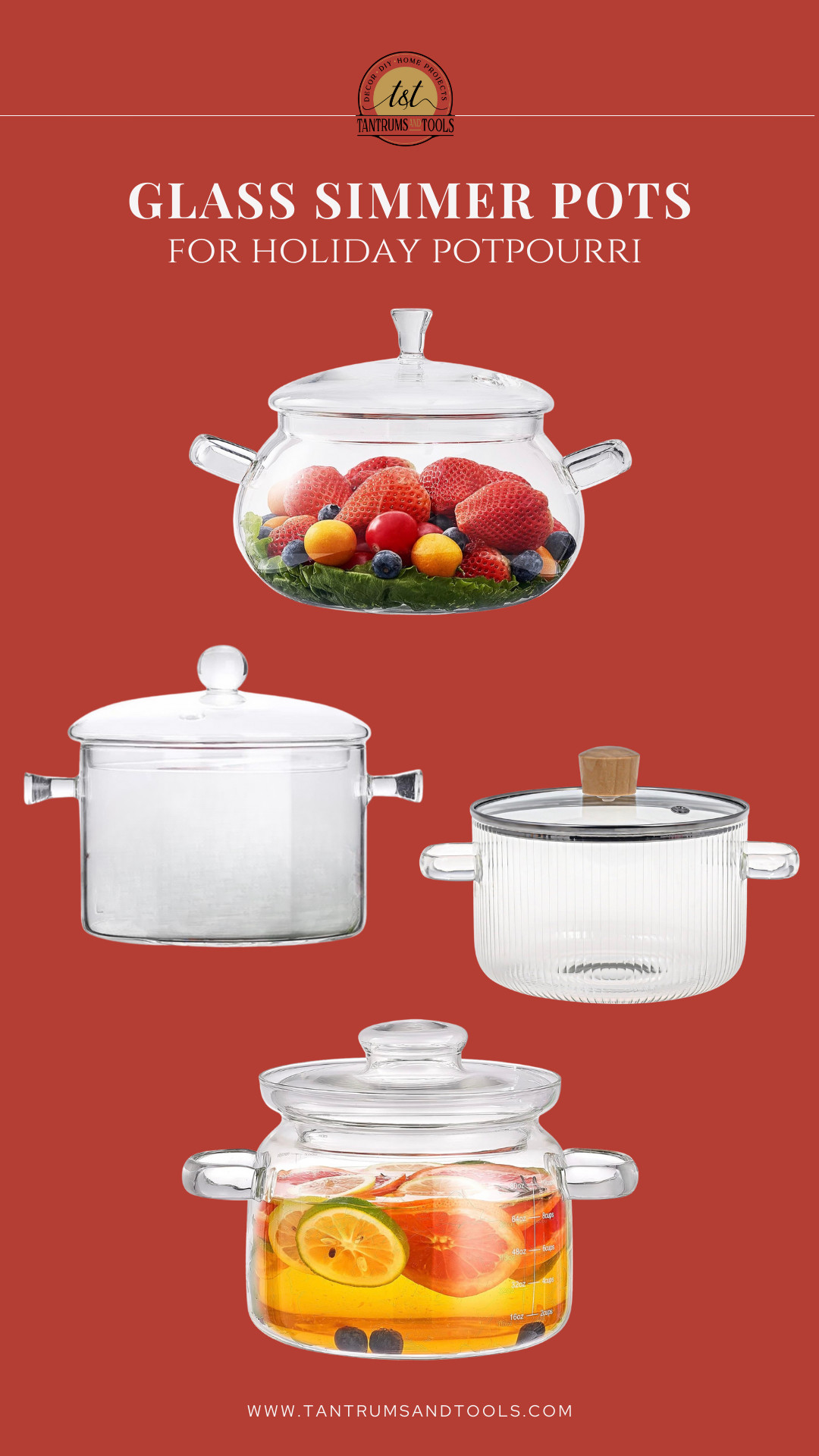 I'm putting together my DIY simmer pot gifts and these glass pots are the perfect addition to my DIY Christmas Gifts!

My simmer pot recipe is on the blog, along with everything you need to know to make your own DIY simmer pot kits!

Visit: www.tantrumsandtools.com/diy-christmas-gifts-simmer-pot-gift 

 #LTKGiftGuide #LTKHoliday #LTKHome