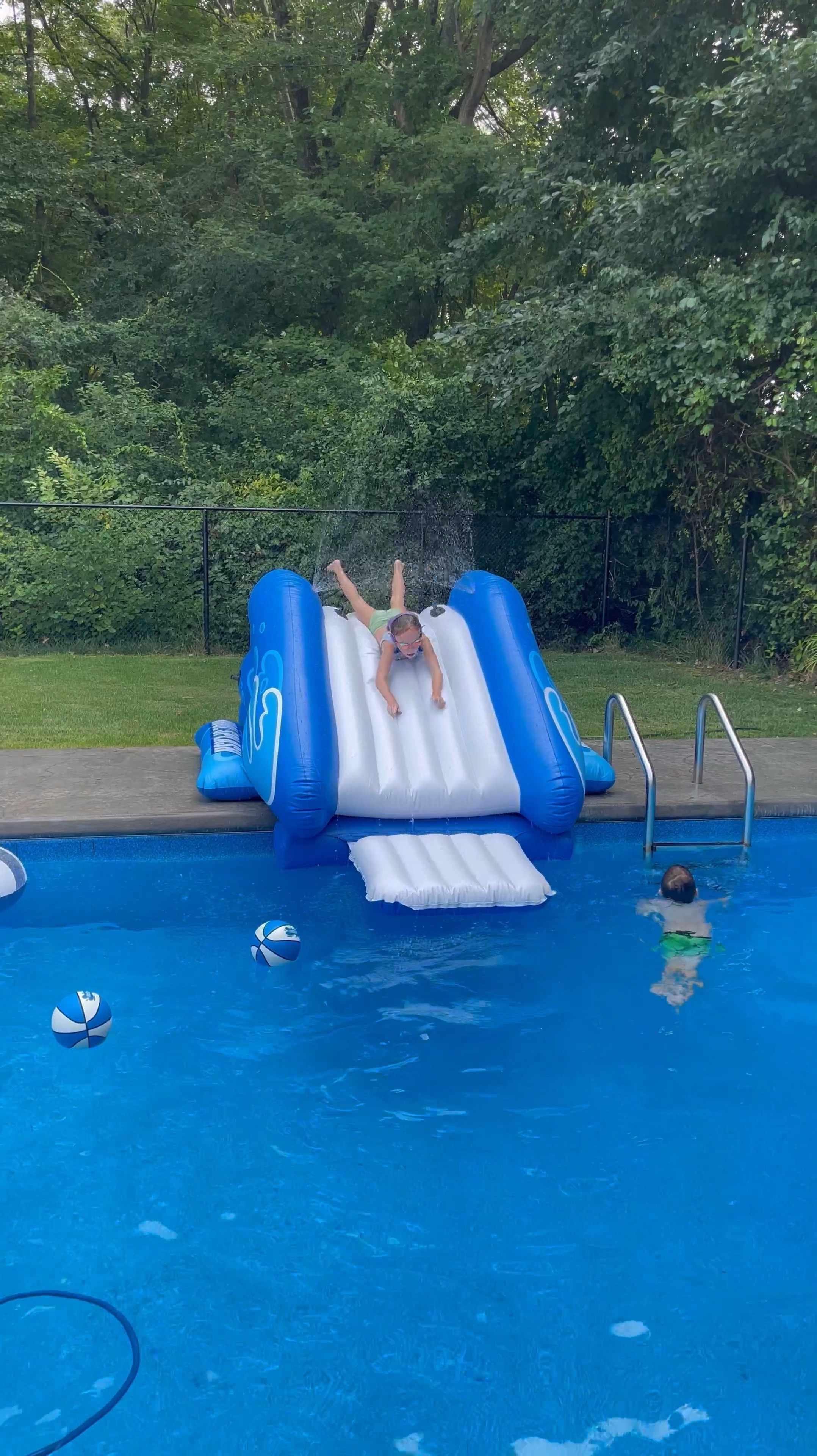 A pool must have, perfect for the pool and kids, kids water slide, pool slide 

#LTKSwim #LTKVideo #LTKKids