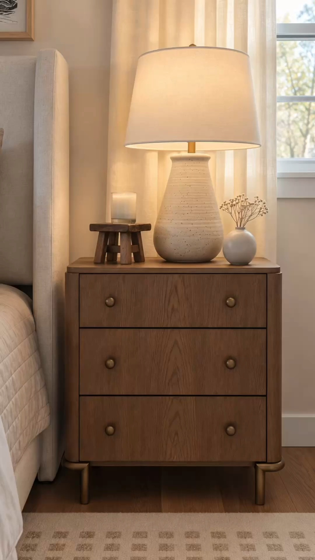 #ad My nightstands from @Wayfair are on sale during their Labor Day Clearance with up to 70% off and free and easy delivery over $35! Shop the sale now until September 7th! 

These are so great for storage! They also have a USB port on the back for easy charging! 

#WayfairPartner #wayfair

#LTKHome #LTKSeasonal #LTKSaleAlert
