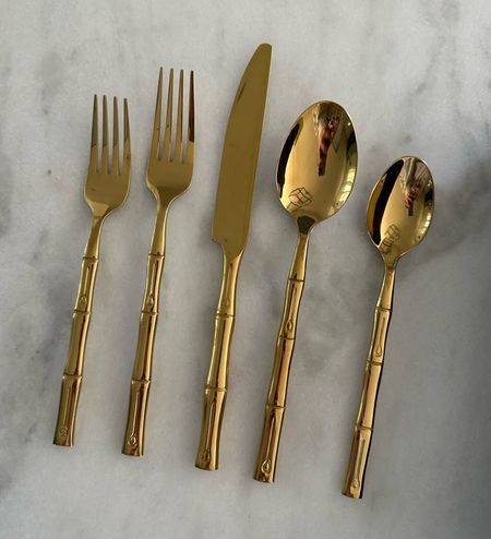 Your new fancy flatware is here.
 And less than $20 a place setting.

#LTKparties #LTKfindsunder100 #LTKhome