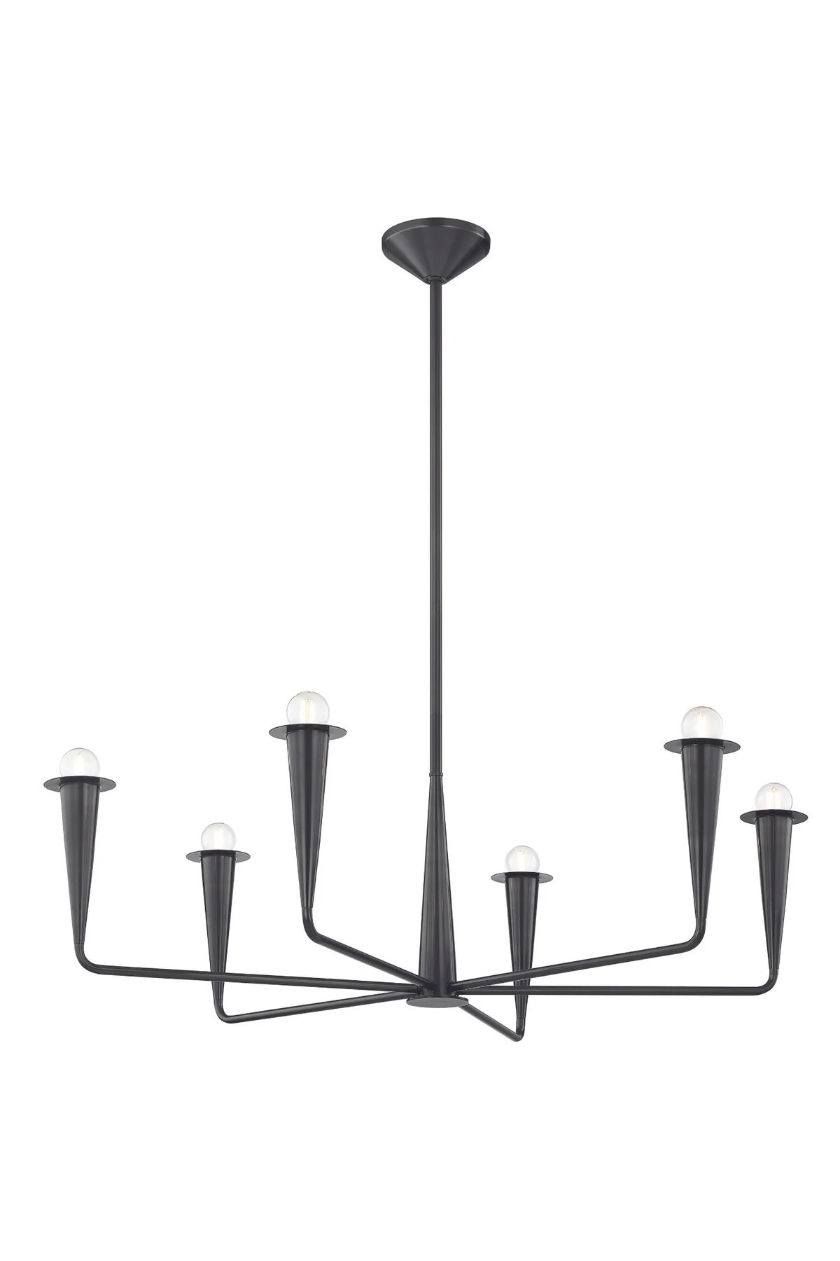 Danna 6-Light Chandelier - 2 Finishes | THELIFESTYLEDCO