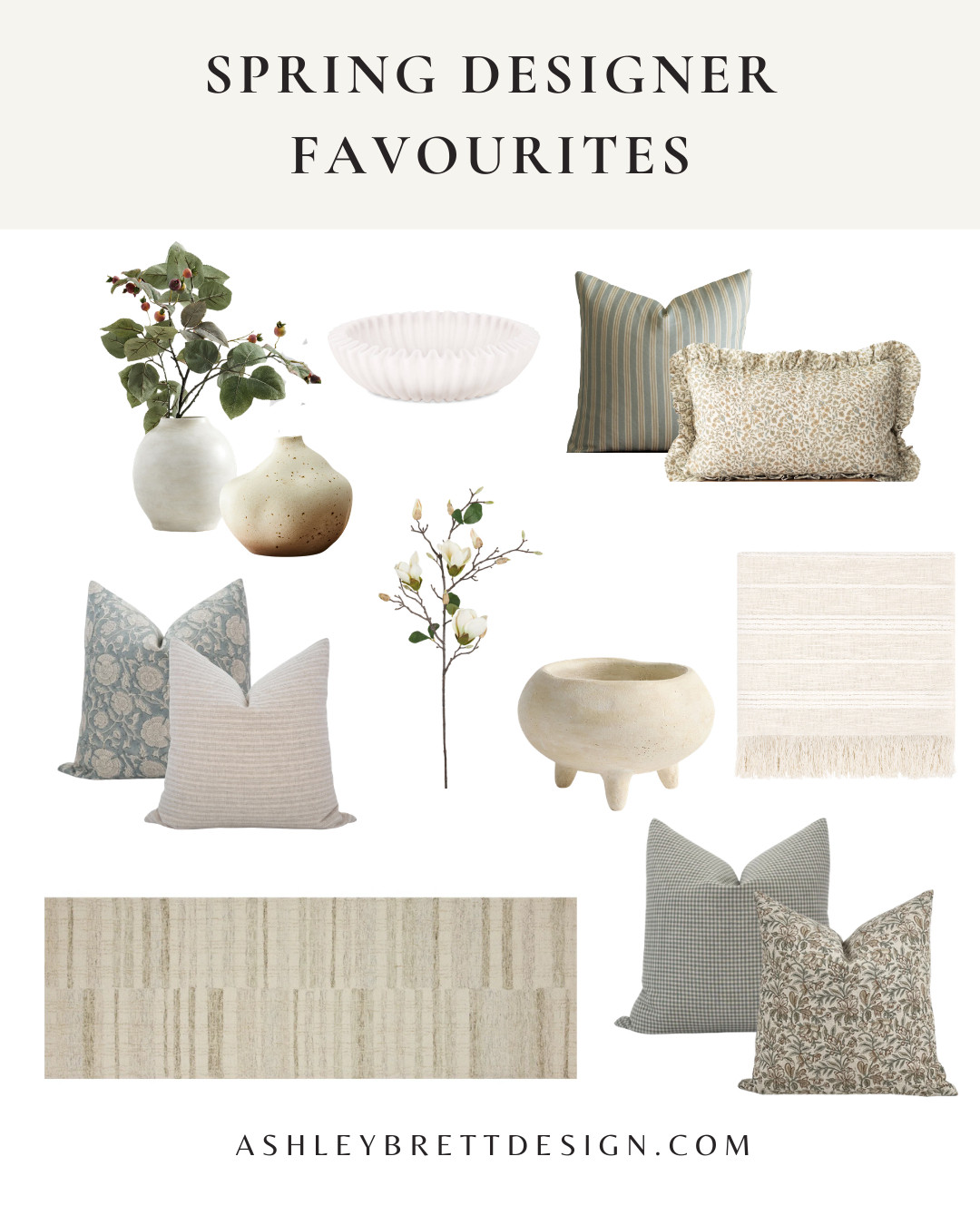 Designer favourites for spring decor! Vases, Pillows and stems are the easiest swaps you can make to refresh your home for the new season. 

 #LTKcanada #LTKsummer #LTKhome