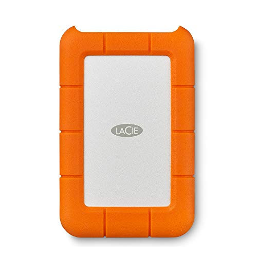 LaCie Rugged Mini, 4TB, 2.5", Portable External Hard Drive, for PC Mac iPad and iPhone, Data Rescue Service (LAC900633) | Amazon (US)
