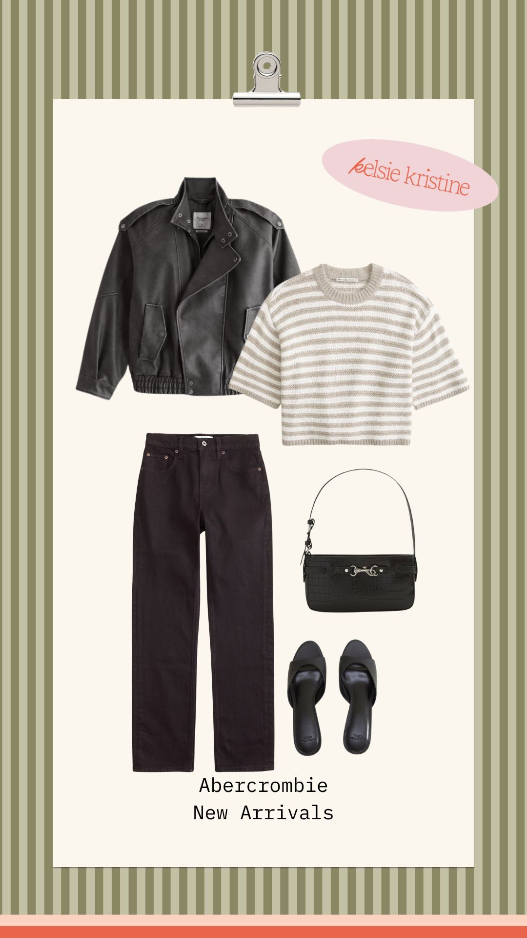 Nothing beats this leather jacket! It takes any outfit to edgy, cool, and mom-like.
| Abercrombie | A&F | Abercrombie New Arrivals | Abercrombie Fall | A&F New Arrivals | Fall New Arrivals | Fall Fashion | Fall Style | Midsize Fall | Midsize Style | Midsize Fashion | Midsize Outfits | Curvy Style | Cool Mom | Casual Fall Style | Everyday Style | Fall Outfit Ideas | Fall Wardrobe | Fall Staples | Women’s Fashion |  

 #LTKootd #LTKSaleAlert #LTKMidsize
