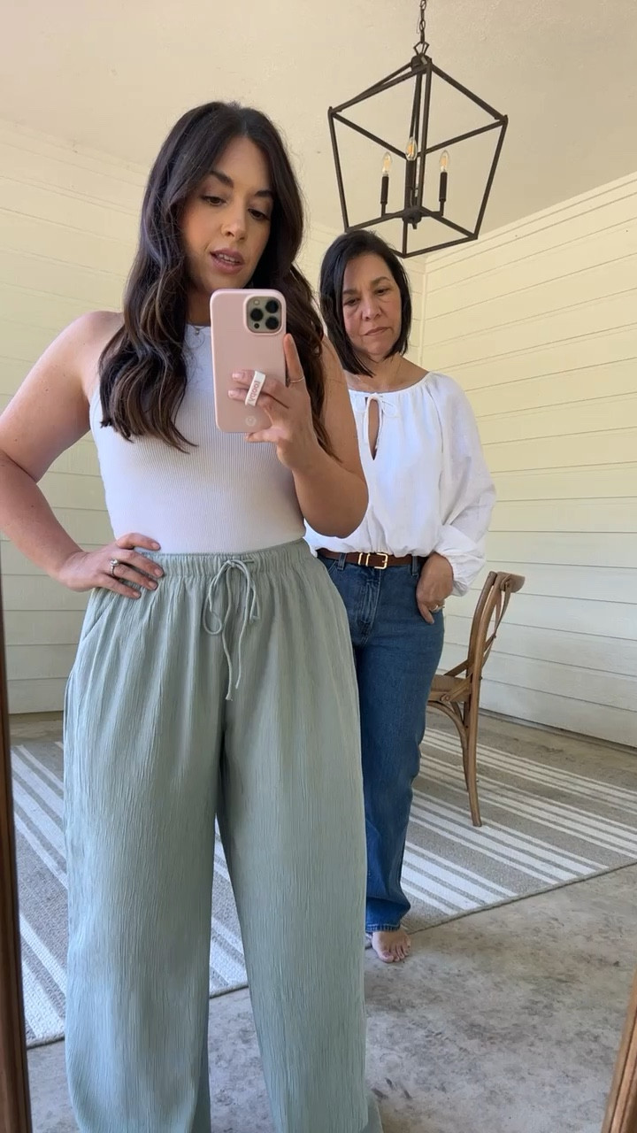 These pants are a must for summer and travel! So soft light weight and are amazing to throw on for dinner after a long day at the pool! Better yet wear them to the pool as a cover up! Comes in so many colors 

#LTKswim #LTKtravel #LTKstyletip