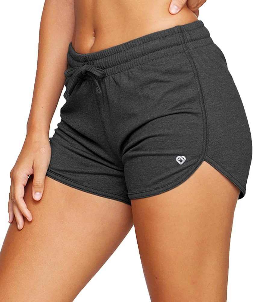 Colosseum Active Women's Simone Cotton Blend Yoga and Running Short | Amazon (US)