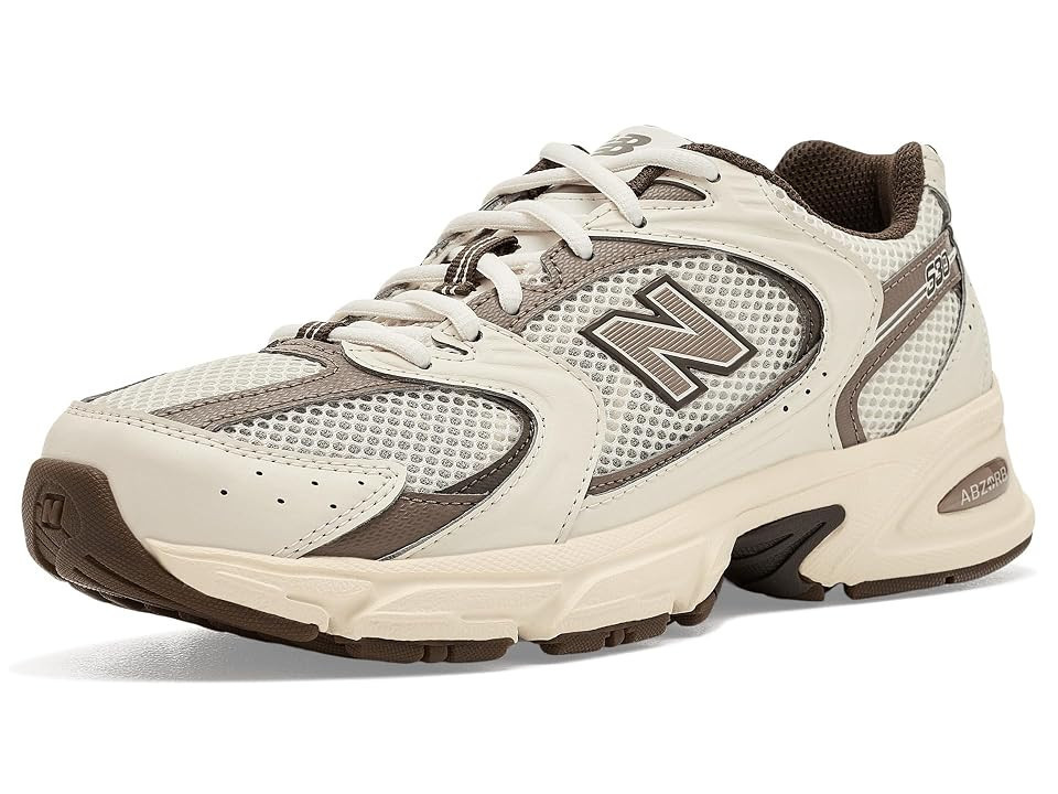 New Balance Classics 530 Athletic Shoes Turtledove/Angora: US Men's 6.5 - Women's 8 Medium, Synthetic/Textile | Zappos.com
