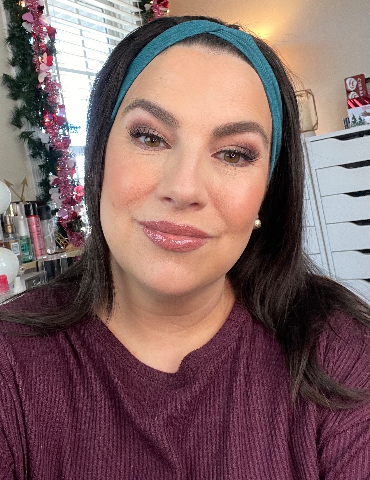 Love this soft mauve lip combo! Plus the fun & super comfy headband :) 

#LTKOver40 #LTKBeauty