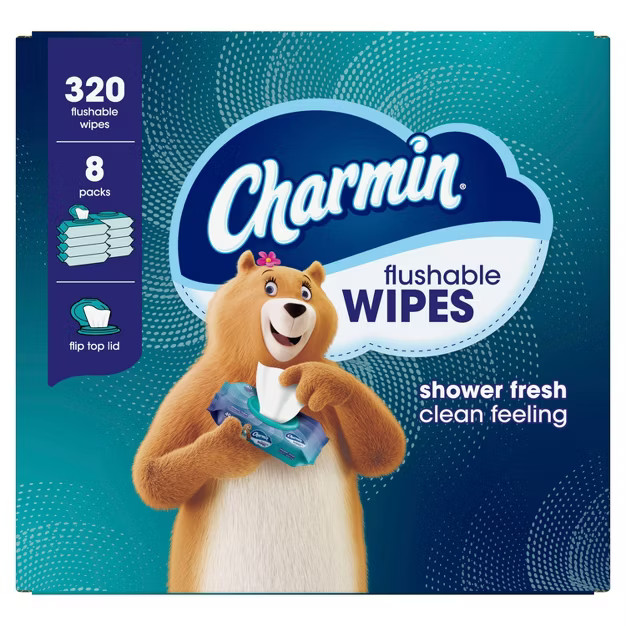Charmin Flushable Wipes | Target