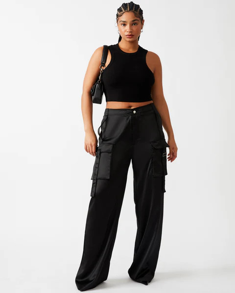 ACE PANT BLACK | Steve Madden (US)