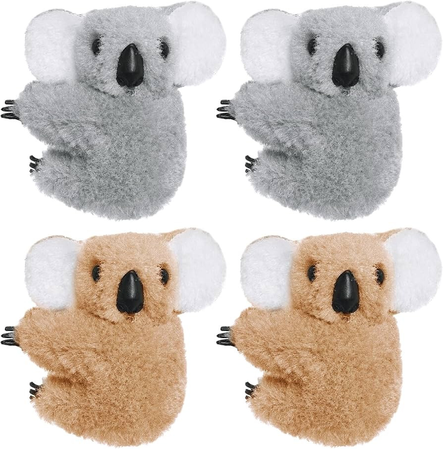 4pcs Koala Clip Koala Pencil Buddy Clip On Koala Topper Pencil Hungers Animal Koala Birthday | Amazon (US)