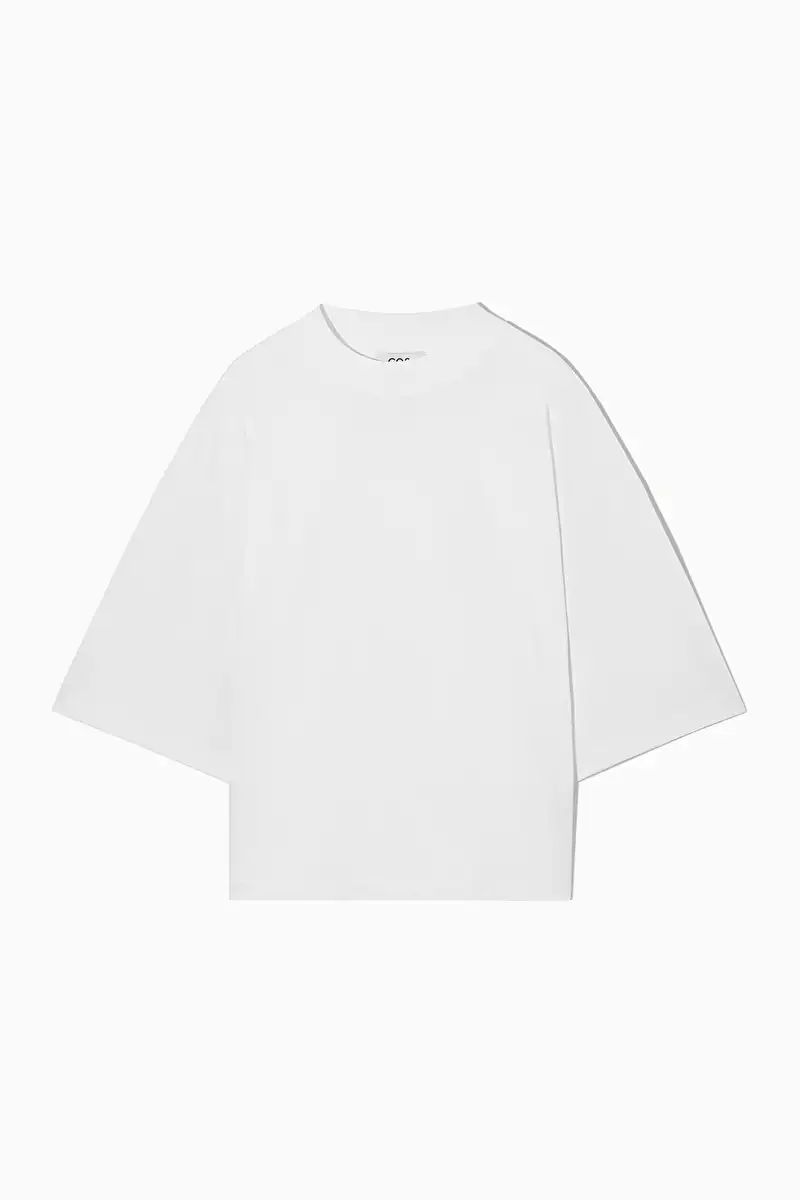 OVERSIZED MOCK-NECK T-SHIRT | COS UK