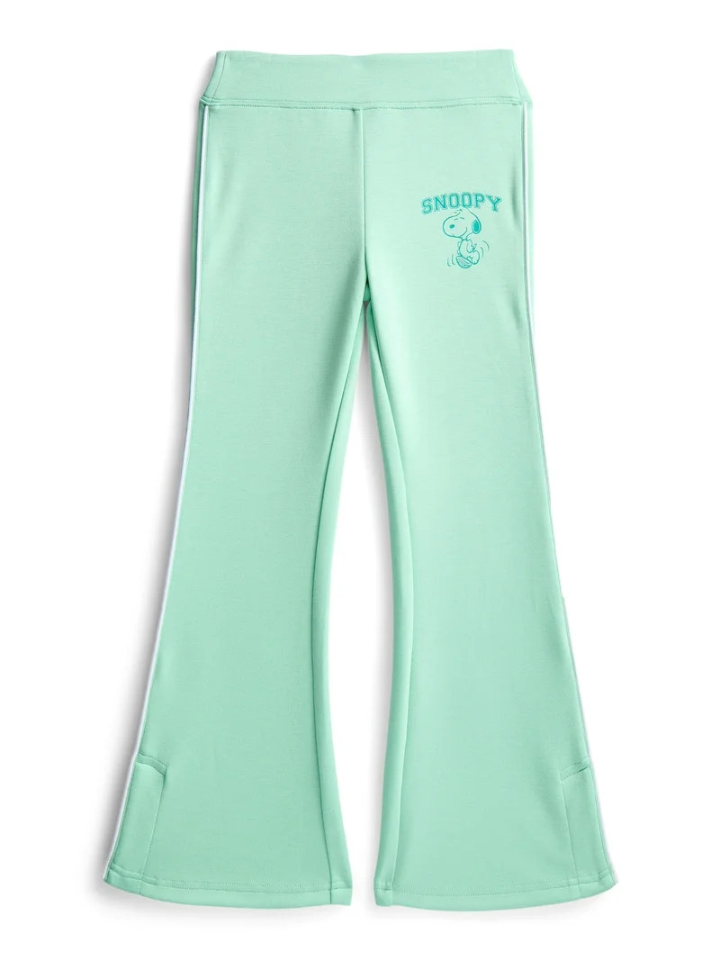 Snoopy Toddler & Big Girls Active Graphic Scuba Pants, Sizes 12M-12 | Walmart (US)