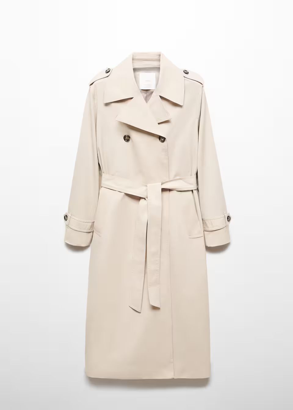 Double-button trench coat -  Women | Mango USA | MANGO (US)