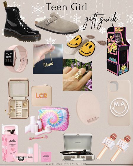 Great gift ideas for the teen girls in your life! Shop smiley slippers, a smart watch, personalized phone case, and so much more! 

#LTKHoliday #LTKSeasonal #LTKGiftGuide