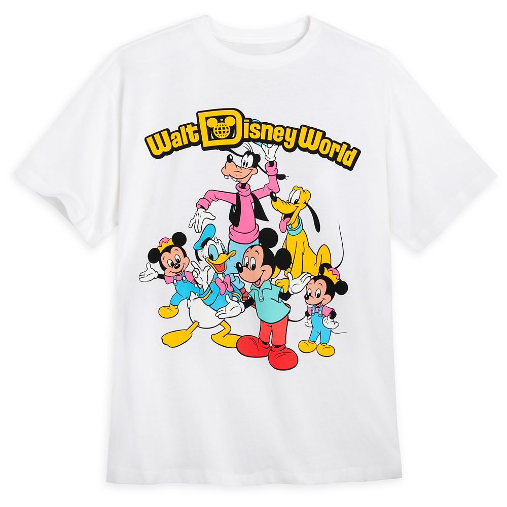 Mickey Mouse and Friends Retro T-Shirt for Adults – Walt Disney World | Disney Store