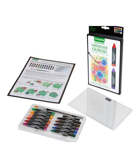 Crayola Signature Watercolor Crayons Set | Zulily