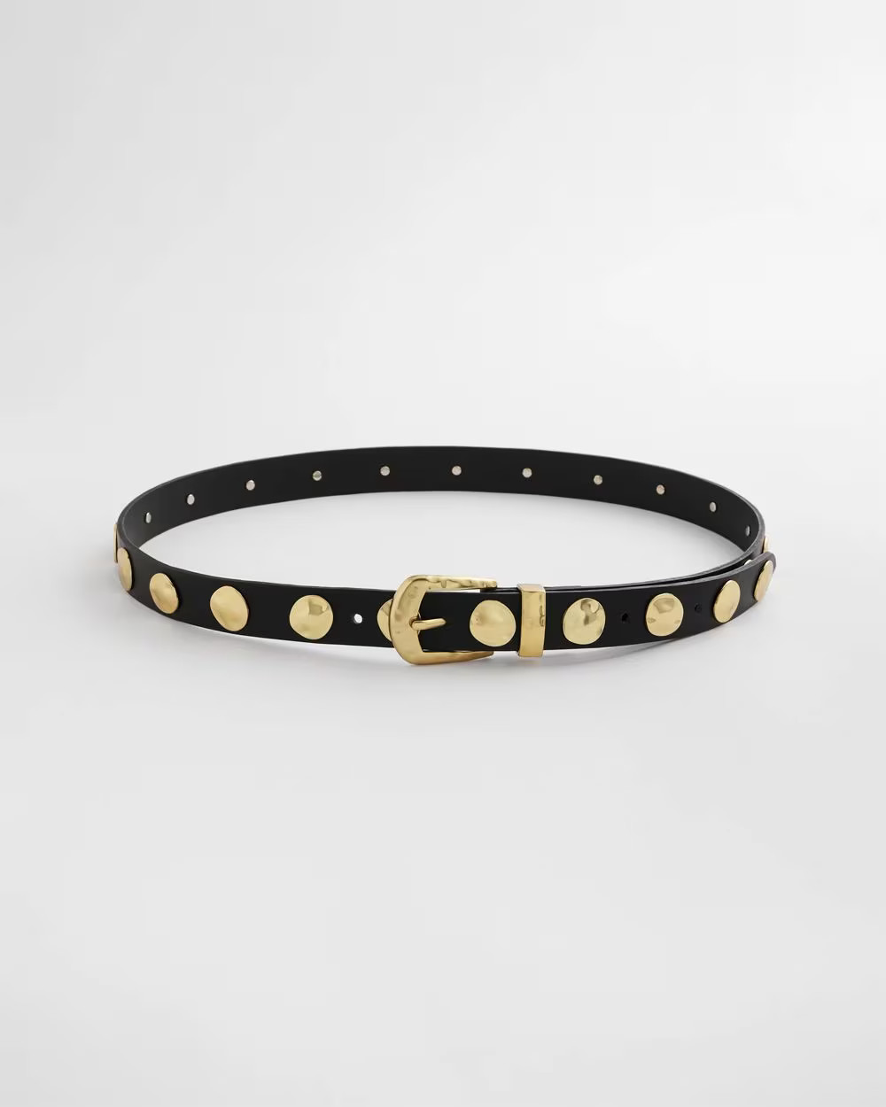 Studded Faux Leather Trouser Belt | Chico's