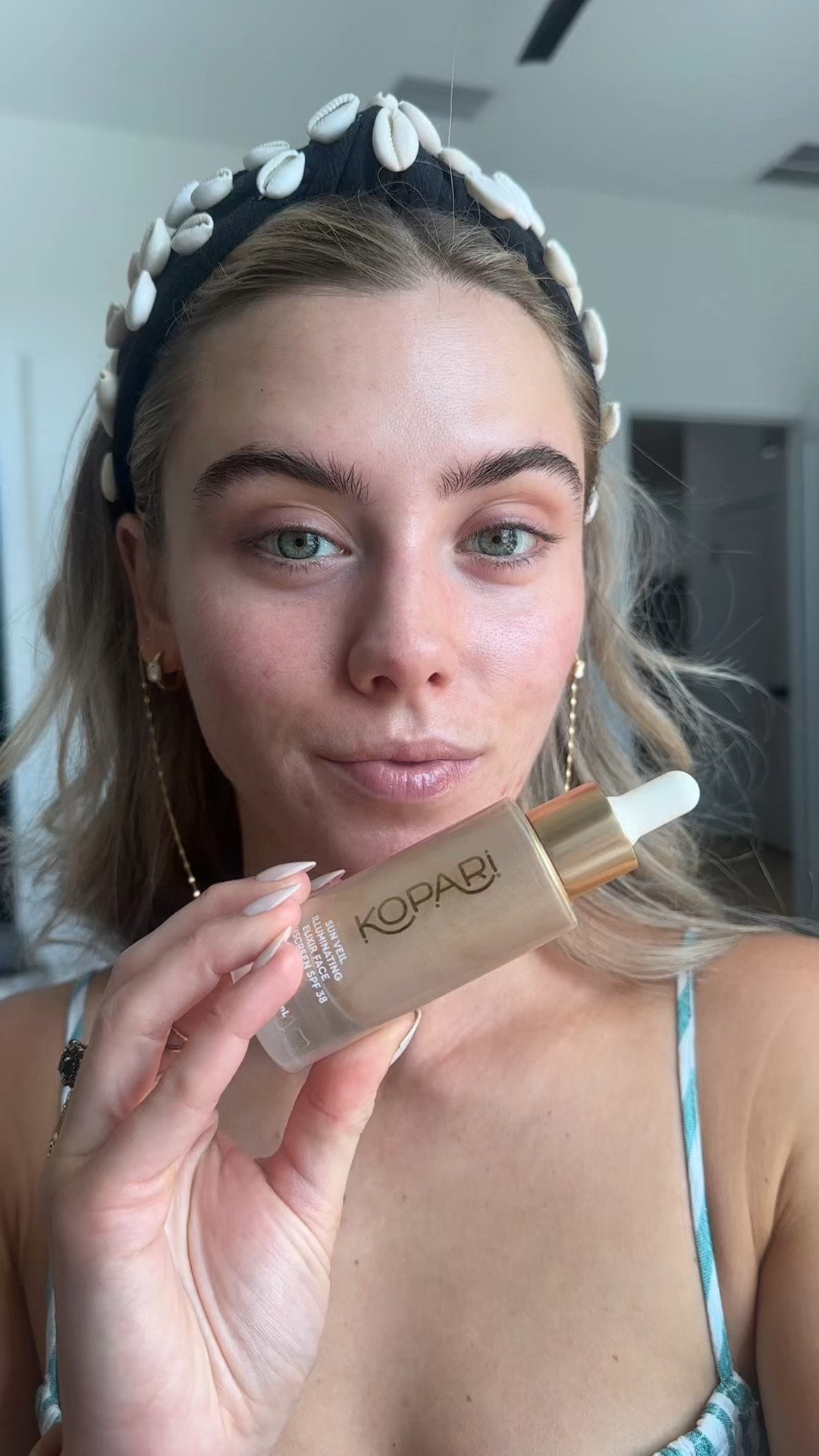 @koparibeauty Glow and protect with this radiant, daily wear SPF 38 with a silky, serum-like texture that feels weightless on skin. This hybrid formula melts into skin instantly with no white cast, no stickiness, and no pilling. This smooth, luminous finish wears beautifully on its own or as the perfect base under makeup. Designed for effortless daily use, it hydrates, helps brighten, and supports a healthy skin barrier while providing UVA/UVB protection and a subtle, refreshing melon scent.

#LTKBeauty #LTKgrwm #LTKselfcare