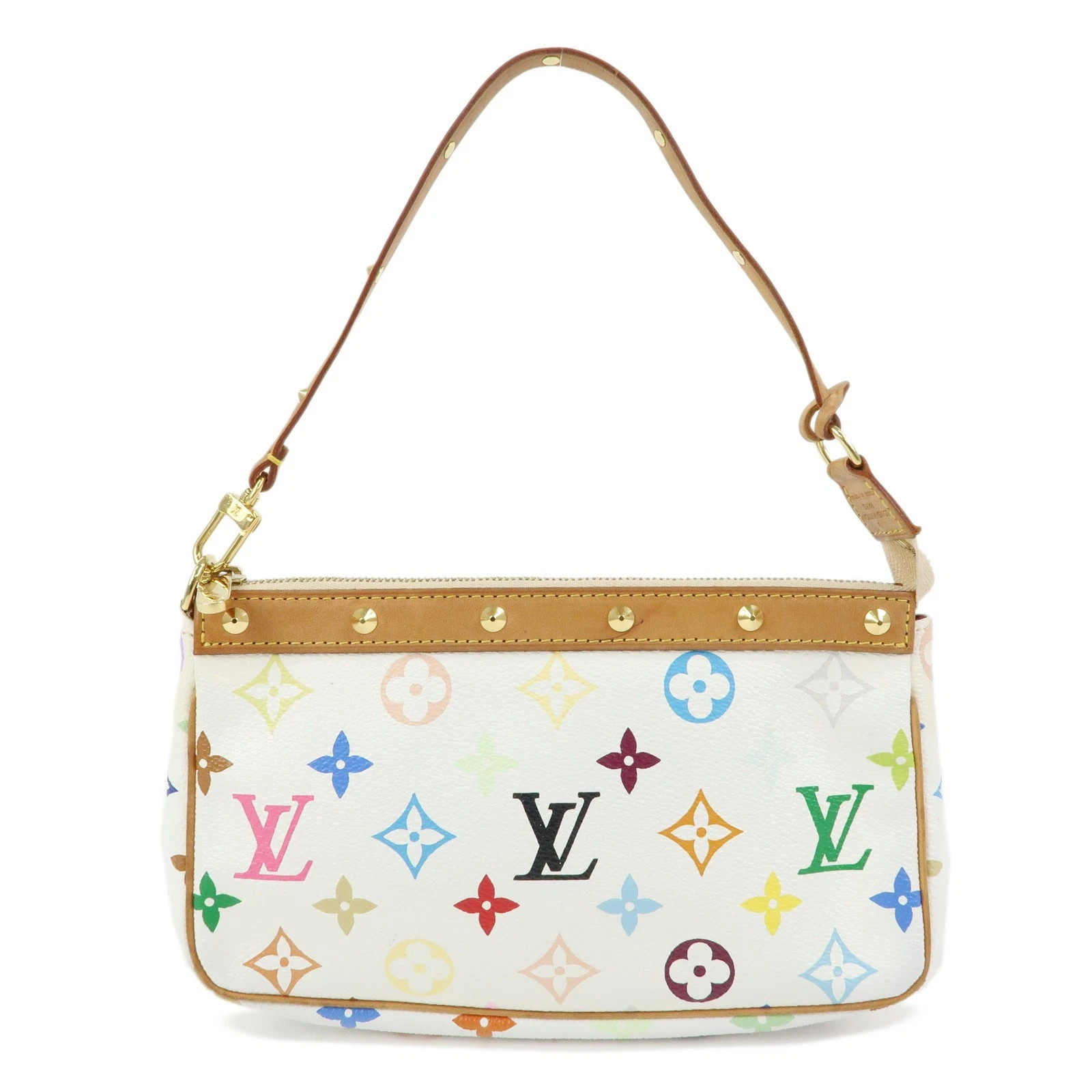 Louis Vuitton Monogram Multicolor Pochette Accessoires Blanc M92649 Used F/S | eBay | eBay US