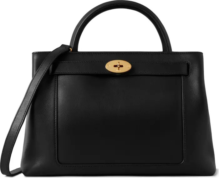 Medium Islington Silky Calfskin Leather Satchel | Nordstrom