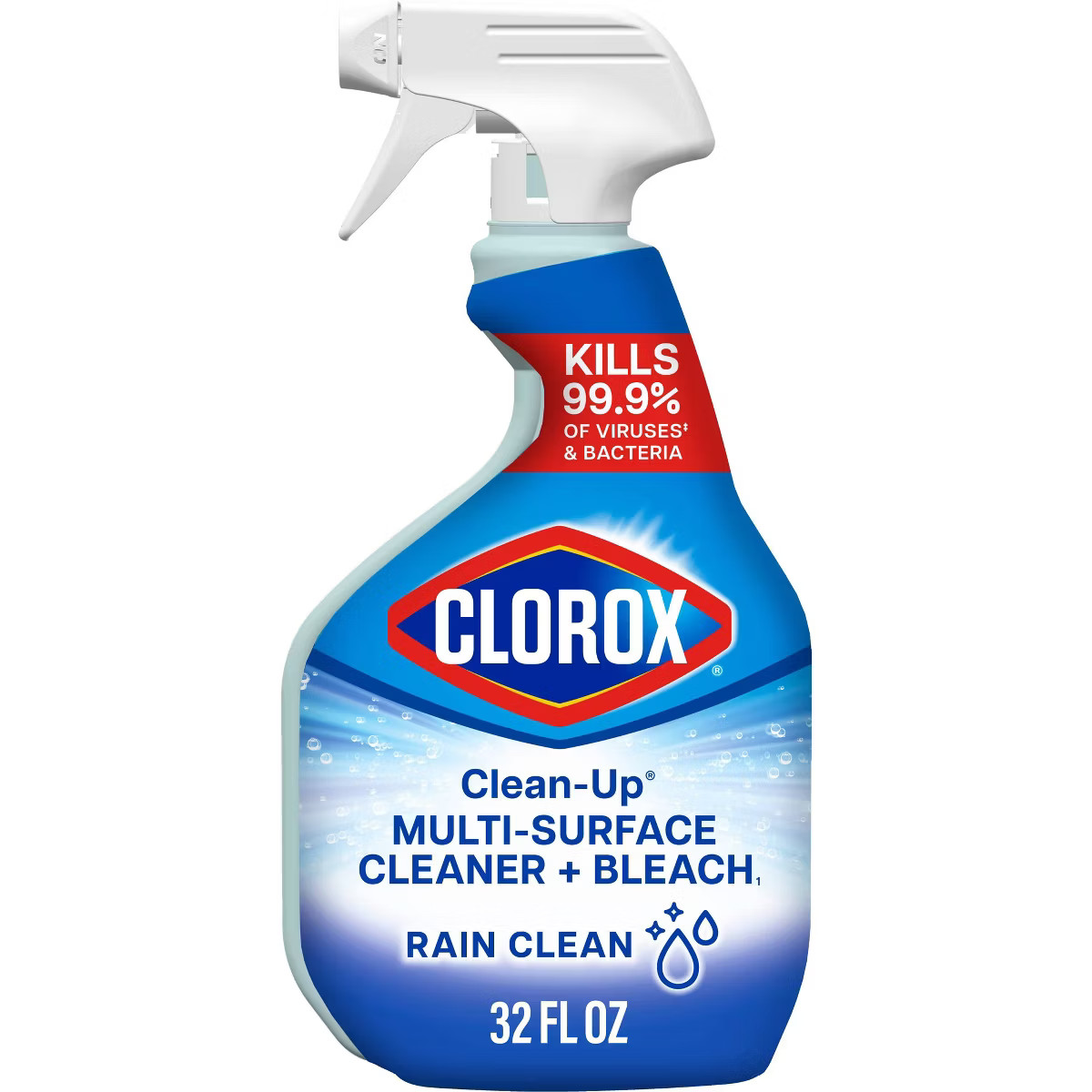 Clorox Rain Clean Scent Clean-Up All Purpose Cleaner with Bleach Spray Bottle - 32 fl oz | Target