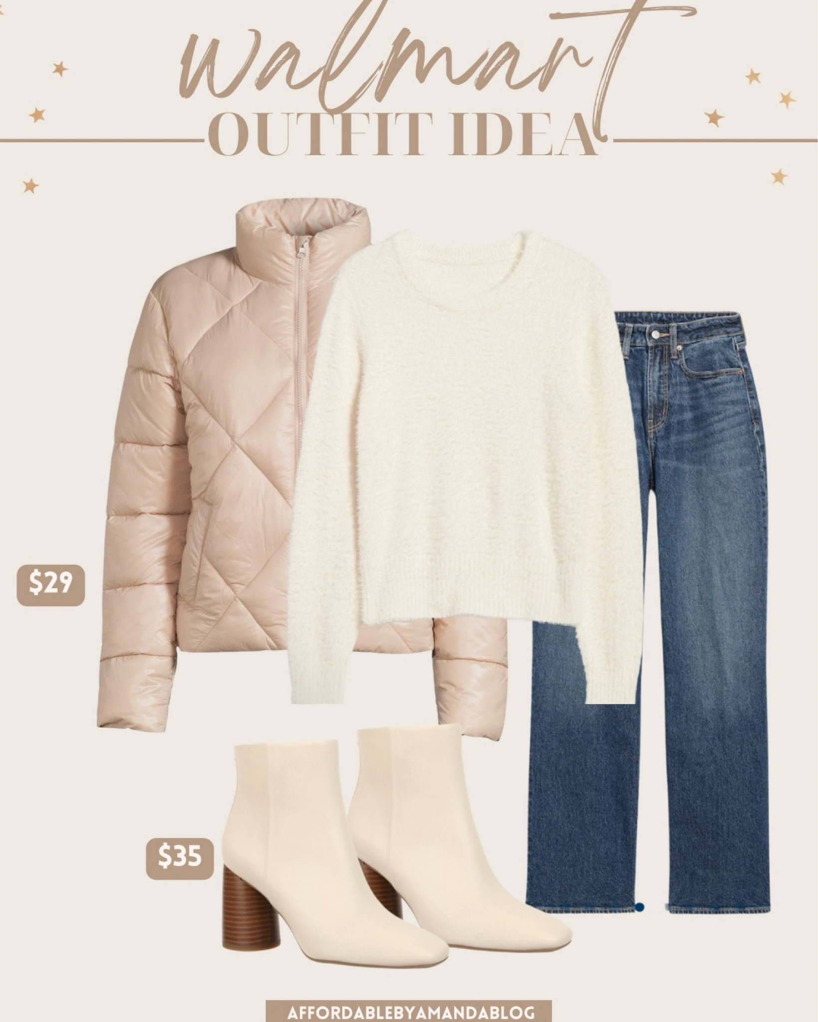 Walmart casual winter outfit idea 

#LTKfindsunder50 #LTKHoliday #LTKSeasonal
