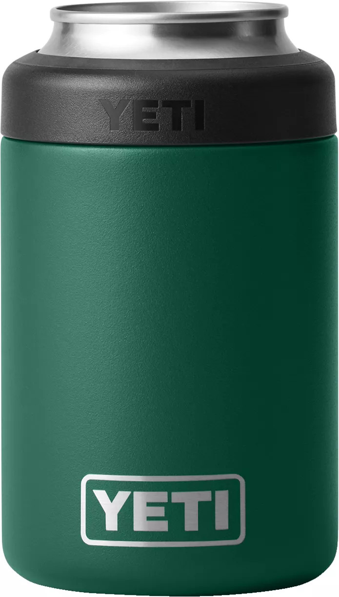 YETI 12 oz. Rambler Colster Can Insulator, Black Forest Green | Golf Galaxy