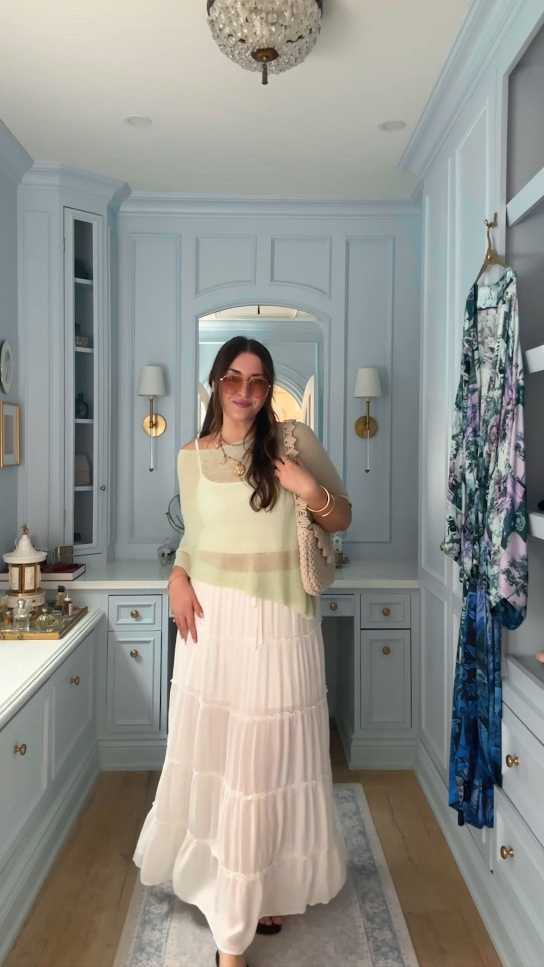 Summer outfit inspo / concert outfit / poncho outfit / white maxi skirt / festival outfit / vacation/holiday / beach look

Sizing: L in tank & skirt / L/XL in robe

#LTKsummer #LTKmidsize #LTKdresses