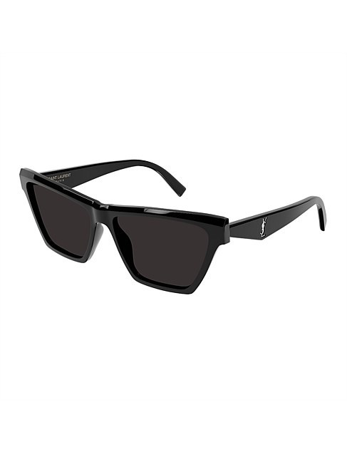 Saint Laurent Black Cat-eye Sunglasses | David Jones | David Jones (Australia & New Zealand)
