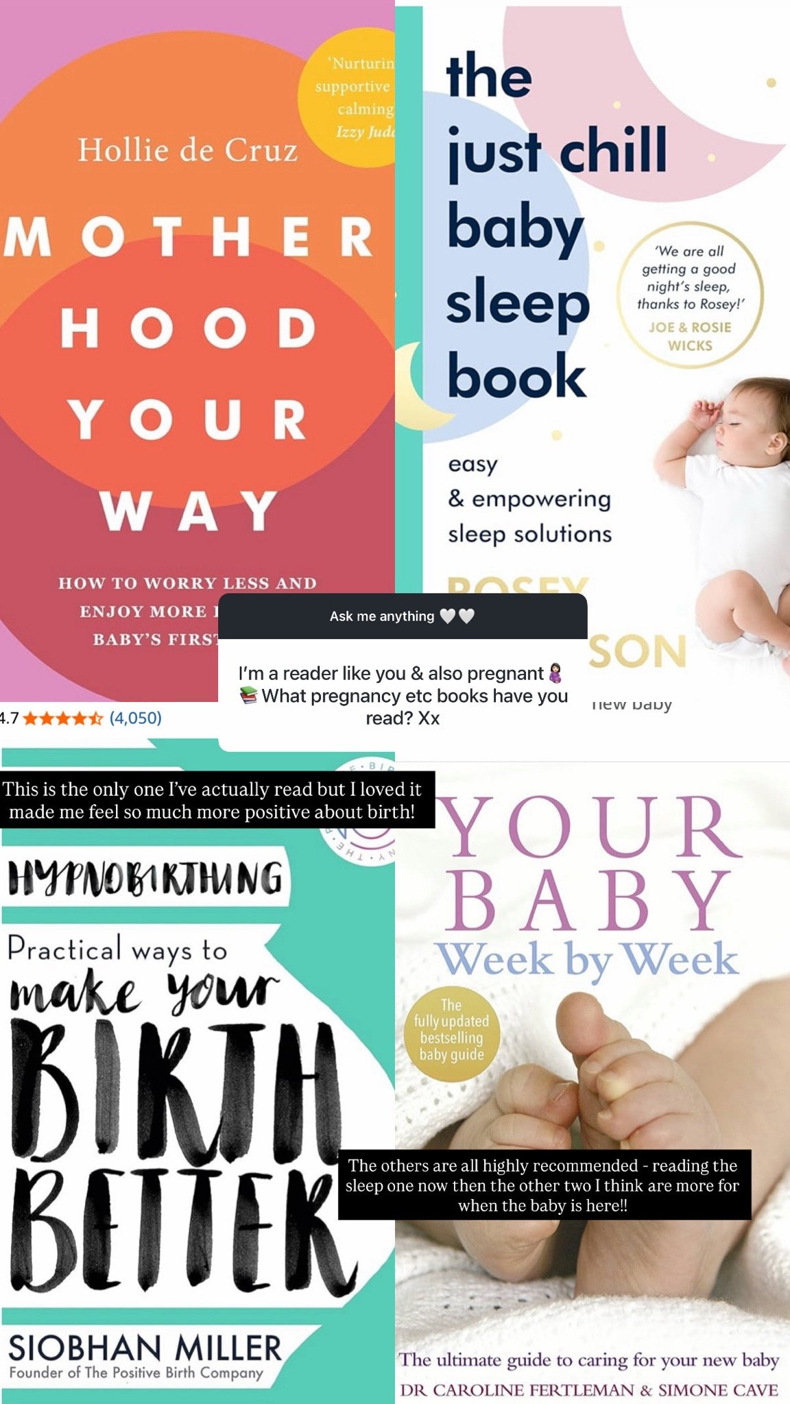 Highly recommended baby books!