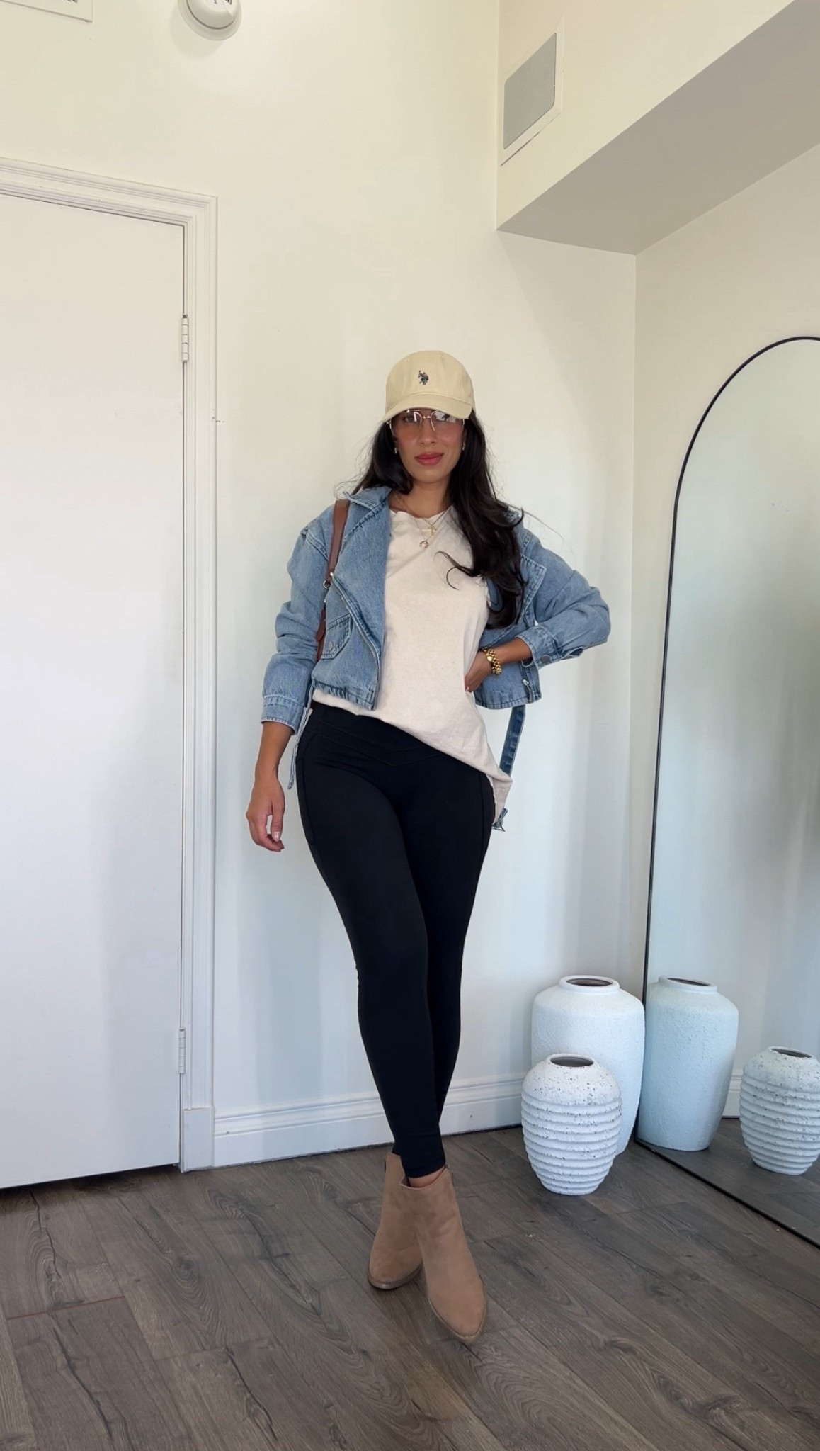 Easy casual fall outfit idea you’ll actually wear. I love an oversized tee outfit! 

#LTKStyleTip #LTKFindsUnder50 #LTKFallSale