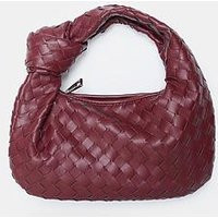 Public Desire Blame Woven Grab Bag - Burgundy | Very (UK)