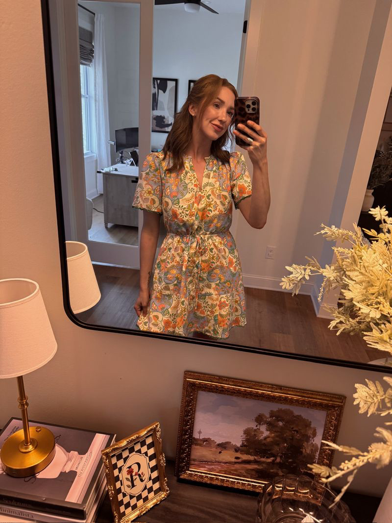 This mini dress gets compliments every time I wear it! 🌸 It’s an easy throw-on piece that still feels put together. I love it styled with simple heels or sandals for an effortless daytime look. 

 #LTKgrwm #LTKootd #LTKSeasonal