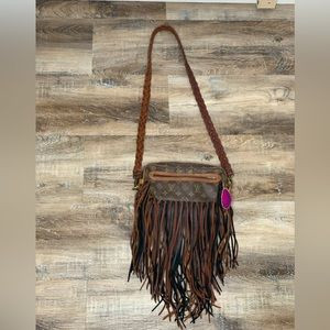 Vintage Boho LV Fringe Purse. Used a handful of time, practically new. | Poshmark